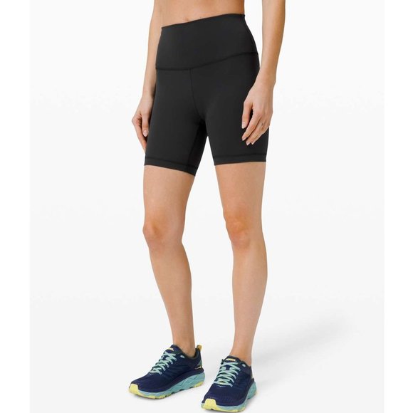 lululemon athletica Pants - Lululemon Wunder Train High-Rise Short 6" / Size 4 / Black Everlux Tight